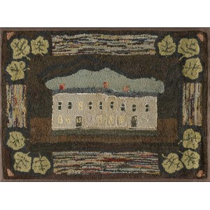American Hooked Rug #20533