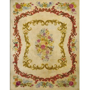 American Hooked Rug #21520