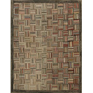 American Hooked Rug #24916