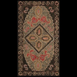 American Hooked Rug #6744