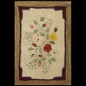 American Hooked Rug #6751